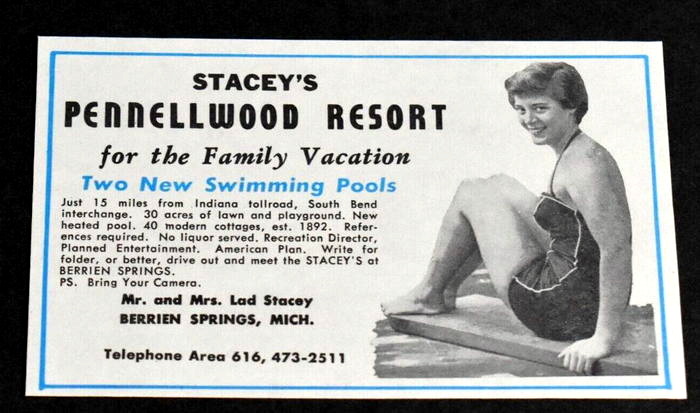 Pennellwood Resort - 1960S Print Ad